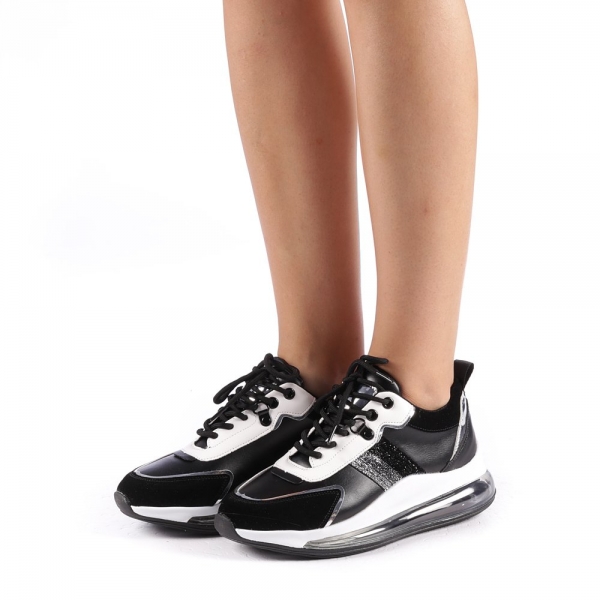 Γυναικεία αθλητικά παπούτσια Tamina μαύρα, 3 - Kalapod.gr
